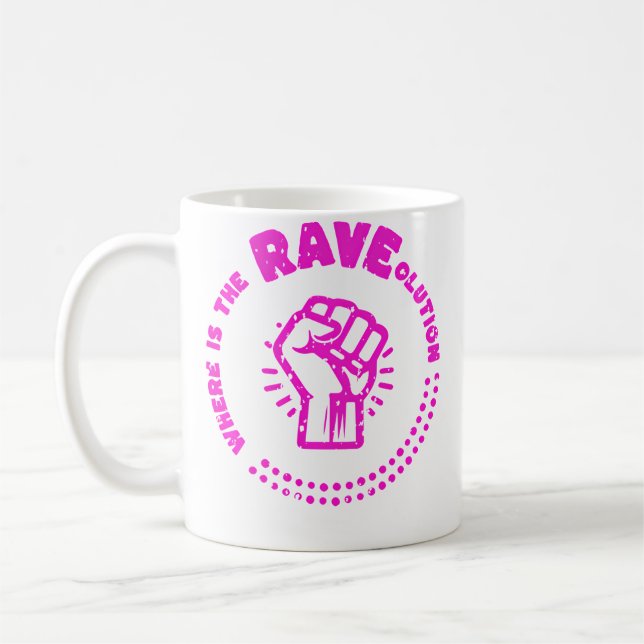Taza De Café Dónde Está La Música Electro Raveolution (Izquierda)