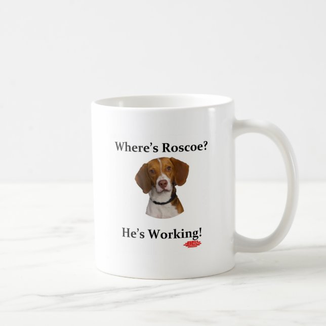 Taza De Café ¿Dónde está Roscoe? (Derecha)