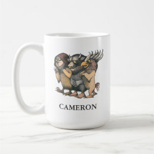 Taza De Café Donde las cosas salvajes Agrega tu nombre
