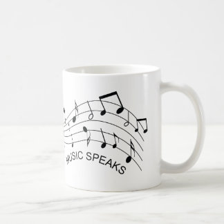 Taza De Café Donde las palabras fracasan, la música habla