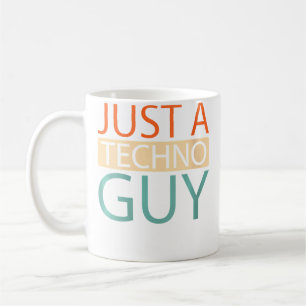 Taza De Café Donde Techno Clubbing Electro Raver Hardtekk Solo 