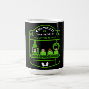 Taza De Café Dones de agradecimiento para enfermeras pediátrica