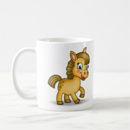 Taza De Café Donkey Cartoon funny and Cute