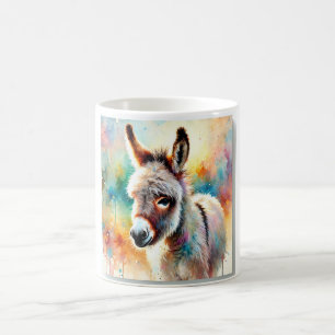 Taza De Café Donkey in the Morning Light 300824AREF133 - Waterc