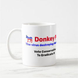 Taza De Café Donkey Pox - Vacunar America Mug