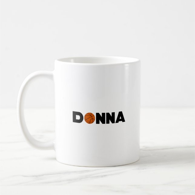 Taza De Café Donna Basketball (Izquierda)