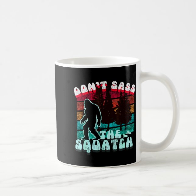 Taza De Café Dont S The Squatch Funny Pun Joke  (Derecha)