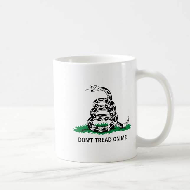 Taza De Café Dont Tread On Me  (Derecha)