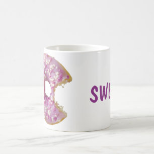 Taza De Café Donut acristalado SWEET