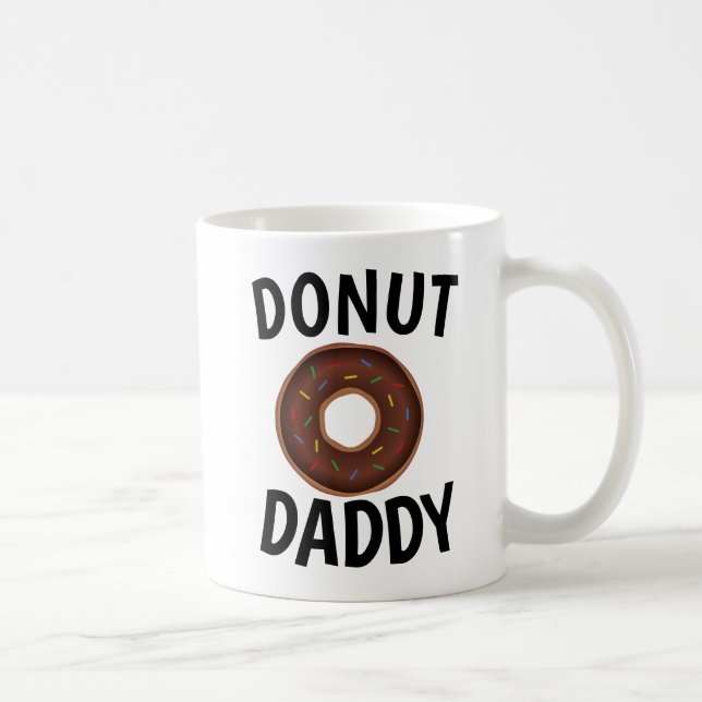 Taza De Café DONUT DAD DADDY Coffee Mugs (Derecha)