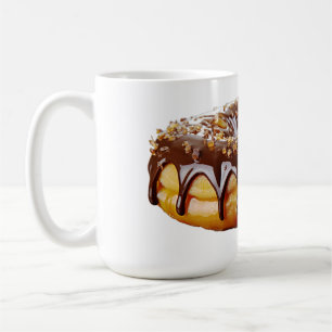 Taza De Café Donut decadente de SlipperyJoe's cubierto grueso g