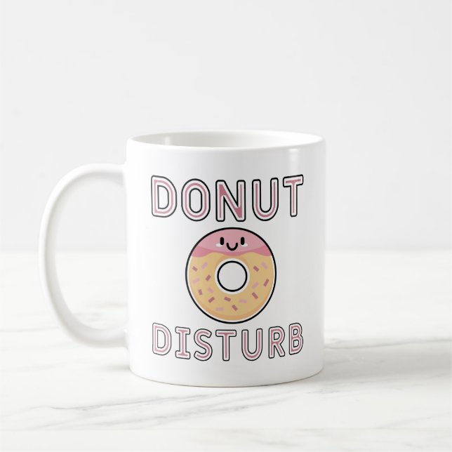 Taza De Café Donut Disturb (Izquierda)