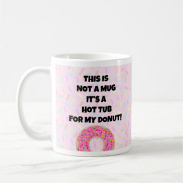 Taza De Café Donut Hot Tub Coffee Mug