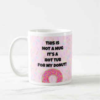 Taza De Café Donut Hot Tub Coffee Mug