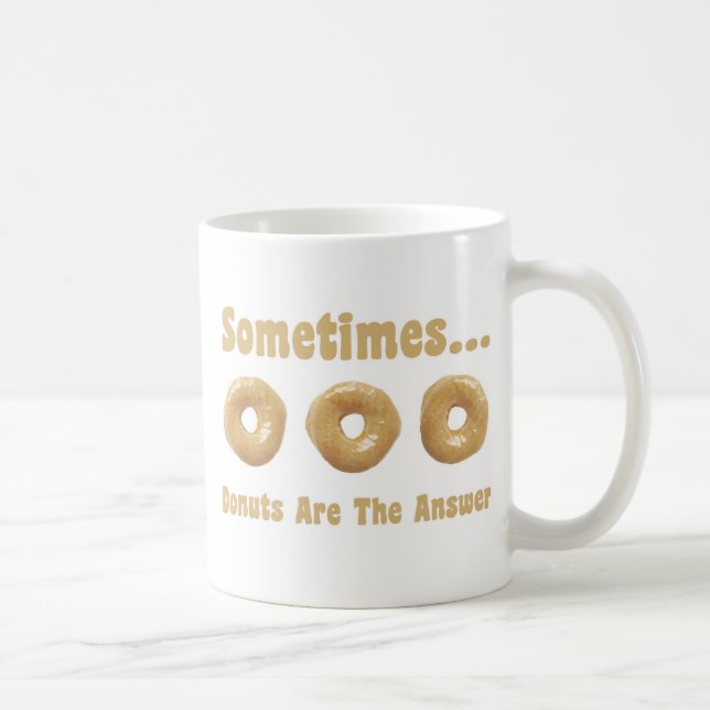 Taza De Café Donut Humor (Derecha)