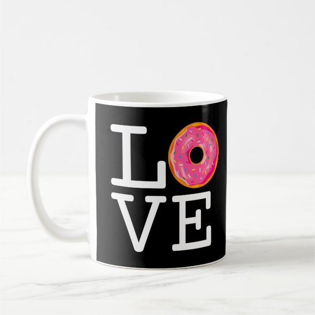 Taza De Café Donut Love (Izquierda)