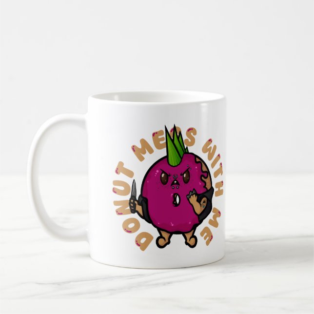 Taza De Café Donut Mess conmigo (Izquierda)