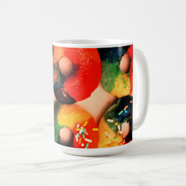 Taza De Café Donuts de arcoiris