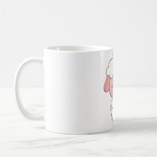 Taza De Café Doodle de cordero lindo