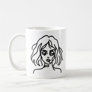Taza De Café Doodle de zombie