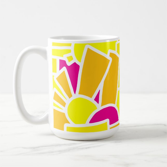 Taza De Café Doodle festivo Art. 42 (Izquierda)