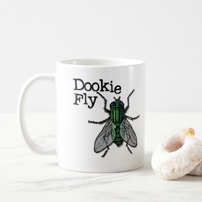 Taza De Café Dookie Fly (Con donut)