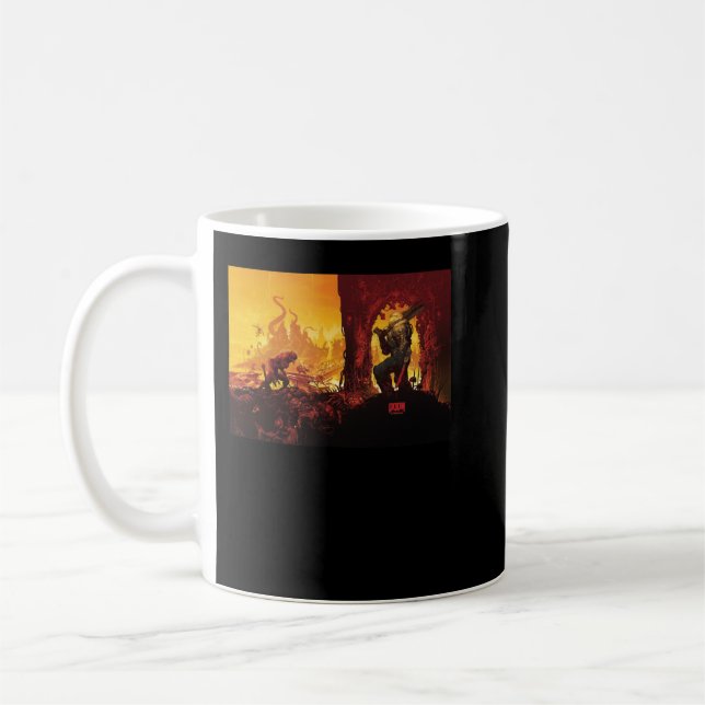 Taza De Café Doom Eternal Doom Eterna Doom Eterna (Izquierda)