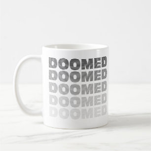 Taza De Café Doomed Throw