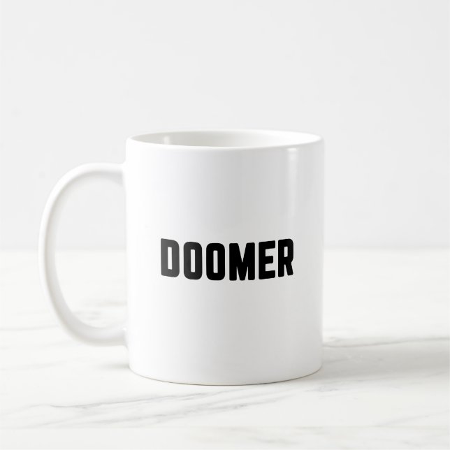 Taza De Café Doomer (Izquierda)