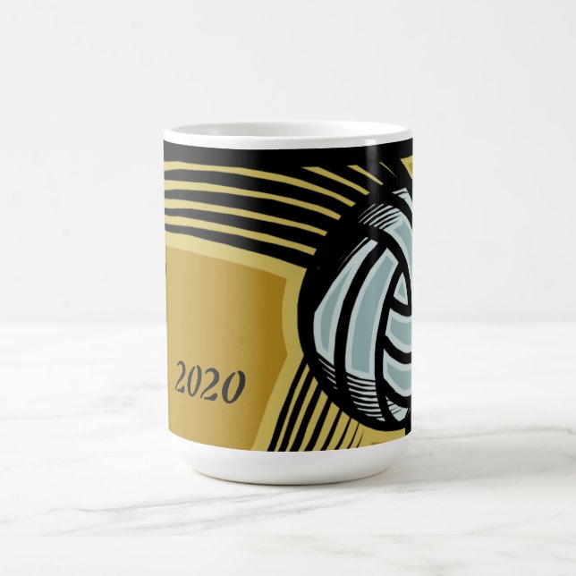 Taza De Café Dorado- (Centro)