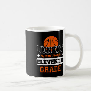 Taza De Café Dormí mi camino a través del 11º grado Bysketbyll 