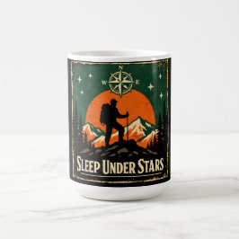 Taza De Café Dormir Bajo las Estrellas – Camper de Observación 