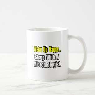 Taza De Café Dormir con un microbiólogo