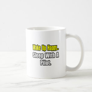 Taza De Café Dormir Con Un Piloto