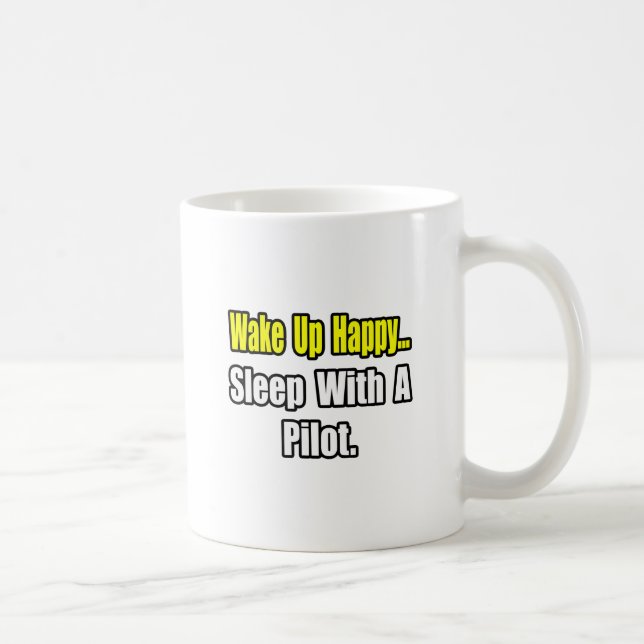 Taza De Café Dormir Con Un Piloto (Derecha)