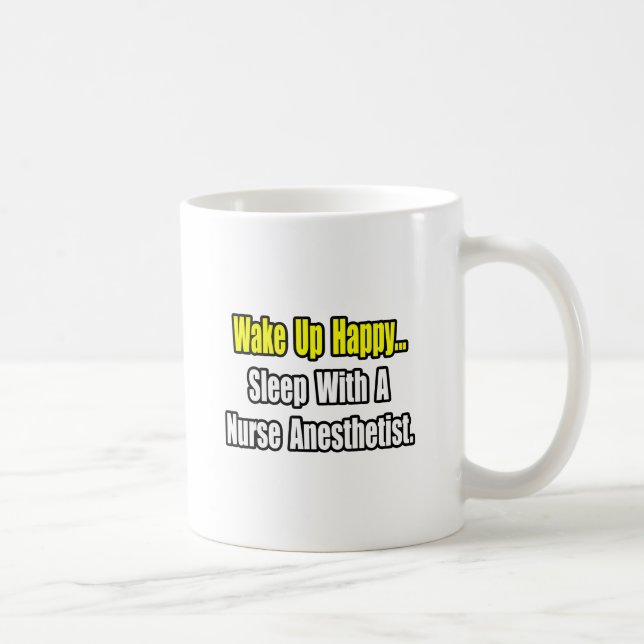 Taza De Café Dormir Con Una Enfermera Anestesista (Derecha)