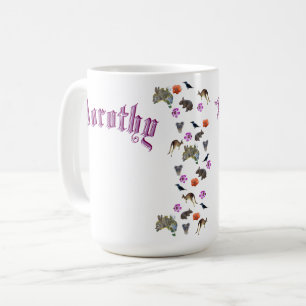 Taza De Café Dorothy, nombre con fauna australiana