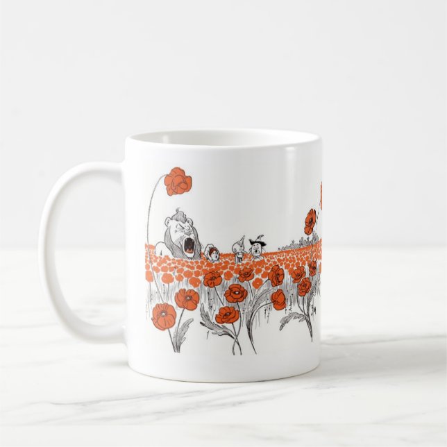 Taza De Café Dorothy y las amapolas (Izquierda)