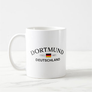 Taza De Café Dortmund Deutschland Coordenadas Alemán