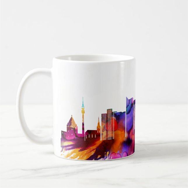 Taza De Café Dortmund Skyline (Izquierda)