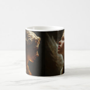 Taza De Café Dos ángeles románticos