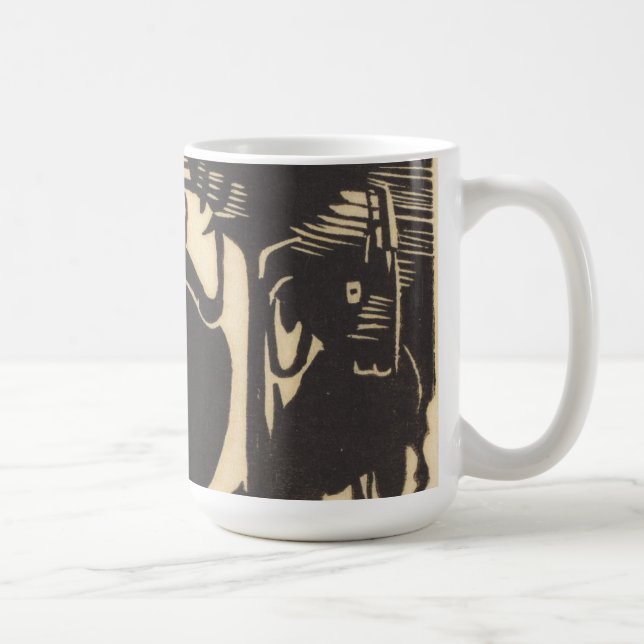 Taza De Café Dos animales míticos Zwei Fabeltiere (Derecha)