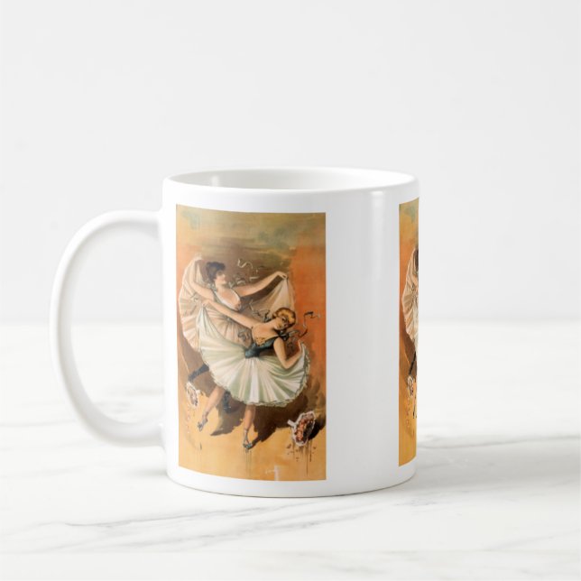 Taza De Café Dos Ballerinas Mug (Izquierda)
