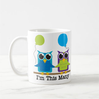 Taza De Café Dos búhos soy estos muchos