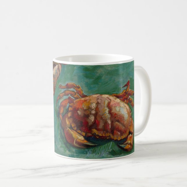 Taza De Café Dos cangrejos de Vincent van Gogh (Anverso derecho)