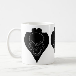 Taza De Café Dos Chicas Y Calavera