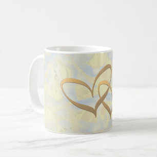 Taza De Café Dos corazones