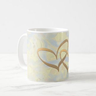 Taza De Café Dos corazones
