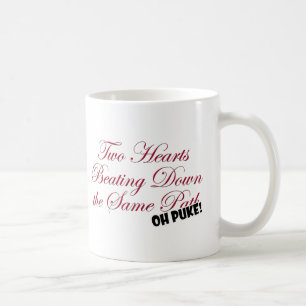 Taza De Café Dos corazones