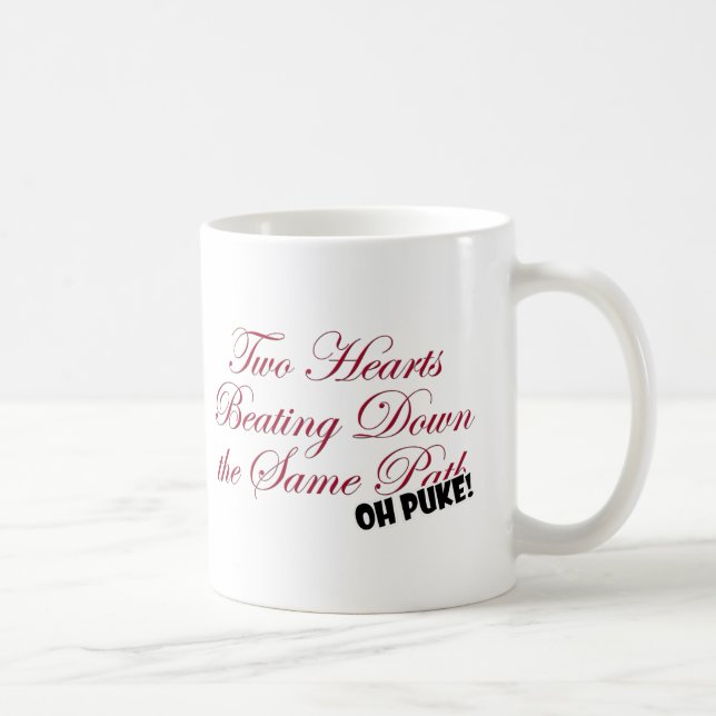 Taza De Café Dos corazones (Derecha)